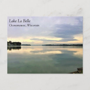 Lake La Belle, Oconomowoc, Wisconsin Vykort
