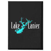 Lake Lanier Georgia sjökarta Båtturer och fiske