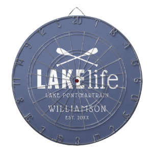 Lake Life Paddlar Personliga Darttavla