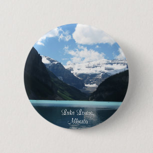 Lake Louise Alberta klämmer fast Knapp