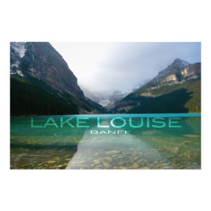 Lake Louise Banff Fototryck