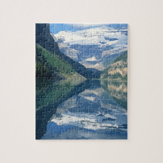 Lake Louise, Banff nationalpark, Alberta, Pussel (Vertikal)