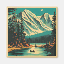 Lake Louise Banff Nationalpark Retro Resa