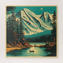 Lake Louise Banff Nationalpark Retro Resa