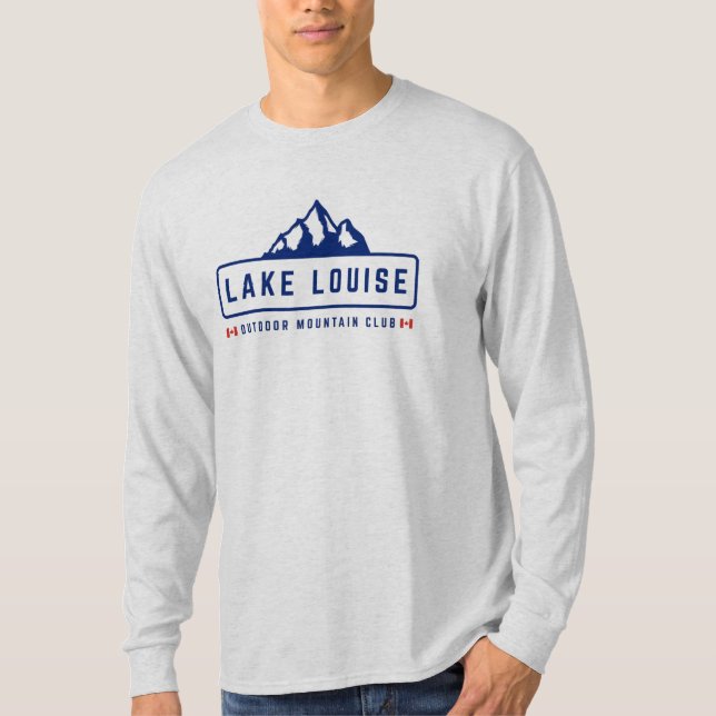 Lake Louise Friluftsliv T Shirt (Framsida)