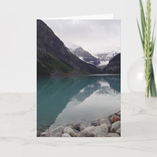 Lake Louise Helgkort (Framsida)