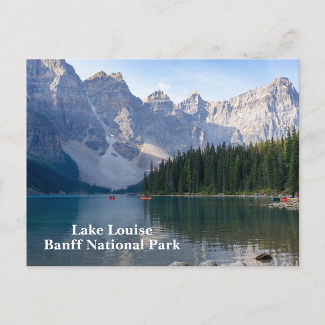 Lake Louise i Banff Kanada Helg Vykort (Framsida)
