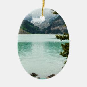 Lake Louise julprydnad Julgransprydnad Keramik