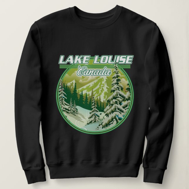Lake Louise Kanada logotyp T Shirt (Design framsida)