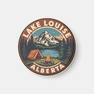 Lake Louise Kanada Resa Present Banff Nationalpark Magnet
