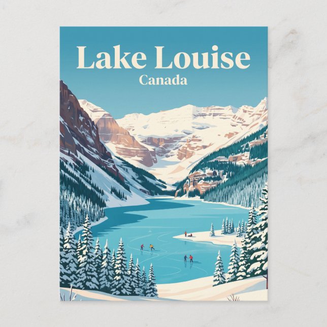Lake Louise Kanada Vykort (Framsida)