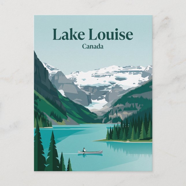 Lake Louise Kanada Vykort (Framsida)