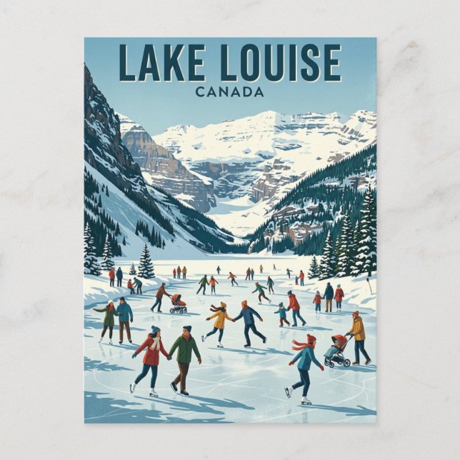 Lake Louise Kanada Vykort (Framsida)