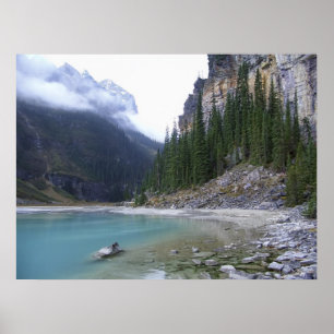 LAKE LOUISE NORR KUST POSTER
