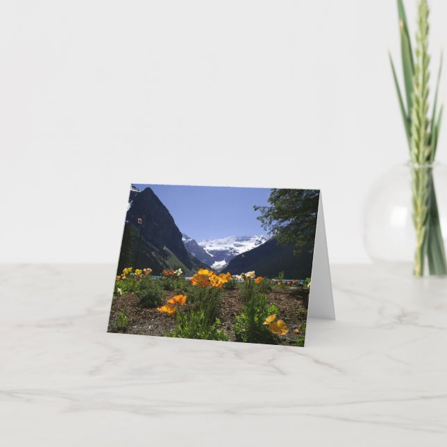 Lake Louise Notecard Kort (Framsida)