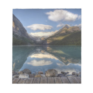 Lake Louise vid soluppgång, Banff National Park, Anteckningsblock