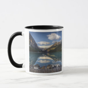Lake Louise vid soluppgången, Banff National Park, Mugg