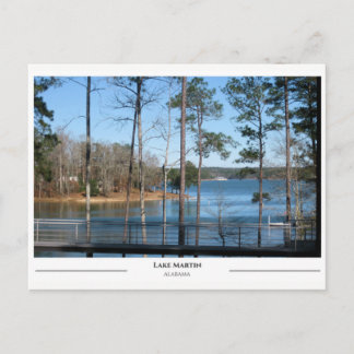 Lake Martin Alabama Vykort