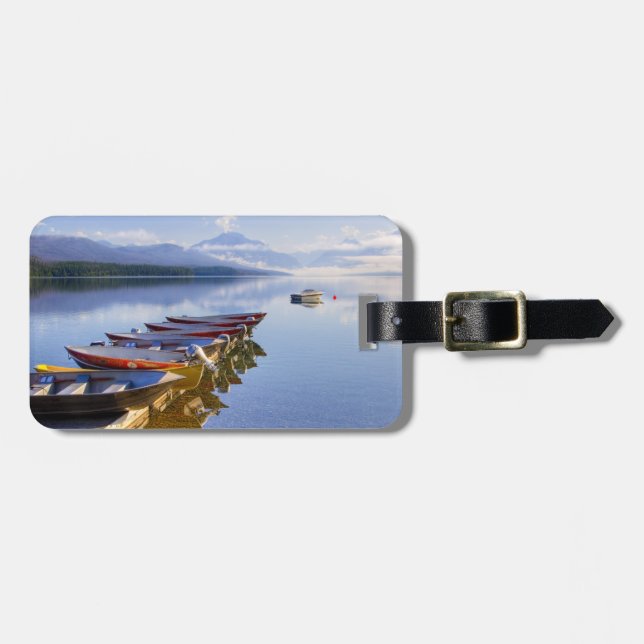 Lake McDonald, Glacier National Park, Montana, Bagagebricka (Horisontell Framsida)