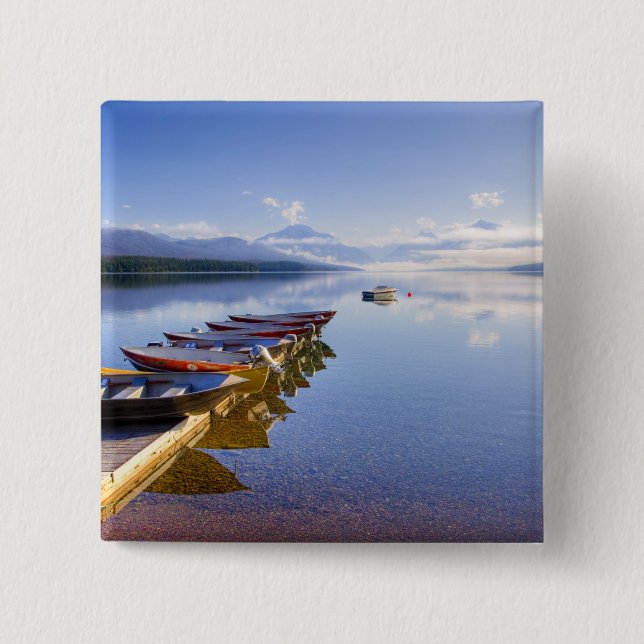 Lake McDonald, Glacier National Park, Montana, Knapp (Framsida)