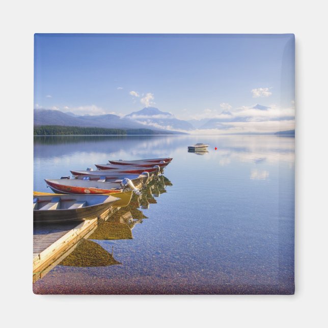 Lake McDonald, Glacier National Park, Montana, Magnet (Framsidan)