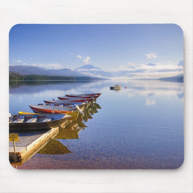 Lake McDonald, Glacier National Park, Montana, Musmatta (Framsidan)