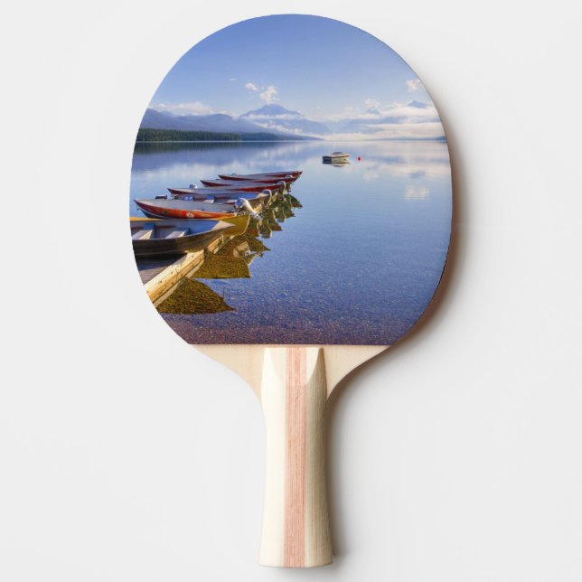 Lake McDonald, Glacier National Park, Montana, Pingisracket (Framsidan)