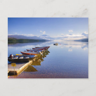 Lake McDonald, Glacier National Park, Montana, Vykort