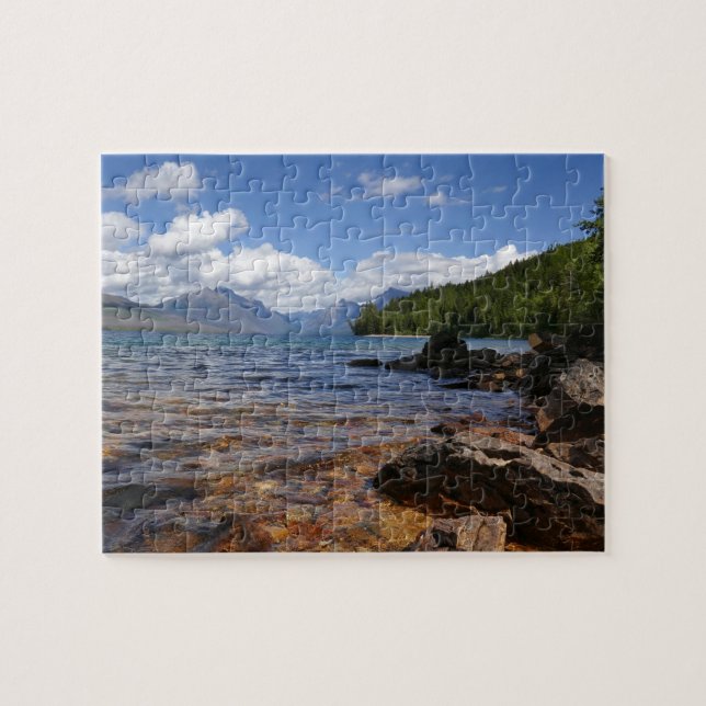 Lake McDonald I Pussel (Horisontell)