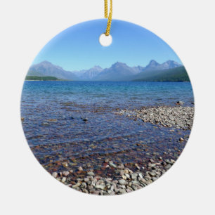 Lake McDonald II Julgransprydnad Keramik