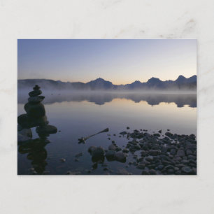 Lake McDonald vid soluppgång I Vykort