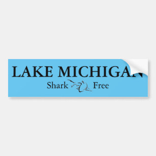 Lake Michigan - humor Bildekal