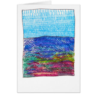 Lake Michigan serie Hälsningskort