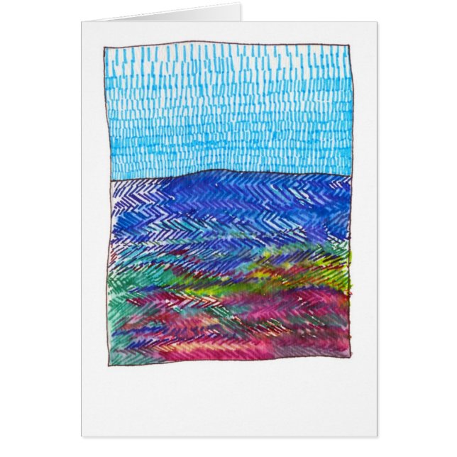 Lake Michigan serie Hälsningskort (Framsidan)