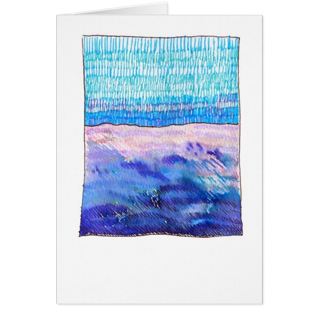 Lake Michigan serie Hälsningskort (Framsidan)