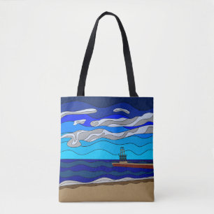 Lake Michigan - Tote Tygkasse