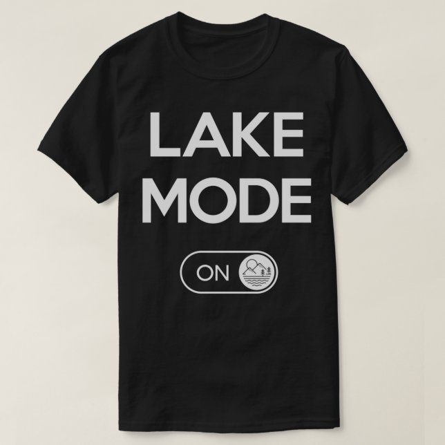 Lake Mode Pullover  T Shirt (Design framsida)