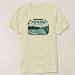 Lake Murray South Carolina Fiskespö T Shirt
