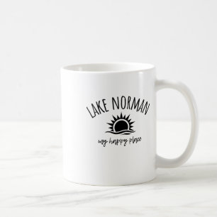Lake Norman Min Lyckliga Plats Nc Båttur Fiske Cam Kaffemugg