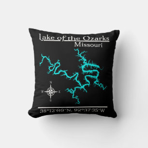 Lake of the Ozarks Missouri Kartkoordinater Kudde
