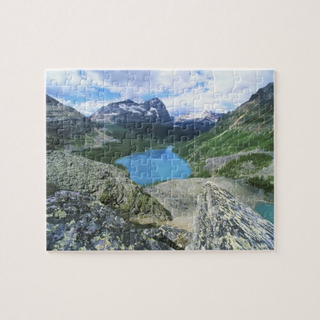 Lake O'Hara, Yoho NP, BC, Kanada Pussel (Horisontell)
