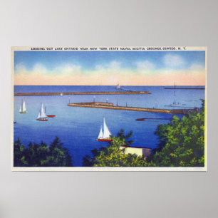 Lake Ontario beskådar Poster