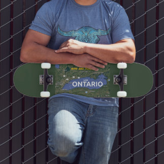 Lake Ontario Mini Skateboard Bräda 18,5 Cm