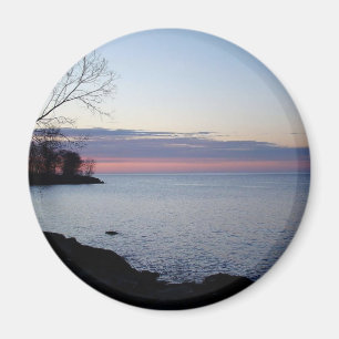 Lake Ontario på gryningen Magnet