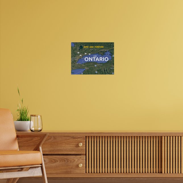 Lake Ontario  Poster (Vardagsrum 2)