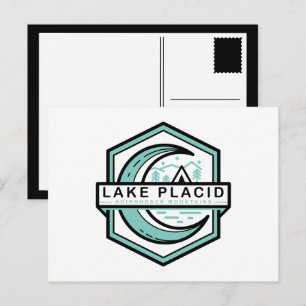 LAKE PLACID måne hexa Vykort