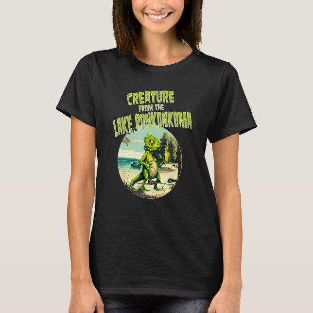Lake Ronkonkoma New York Funny Shirt T Shirt (Framsida)