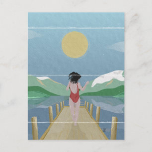 Lake Rotoiti Nya Zeeland Vykort