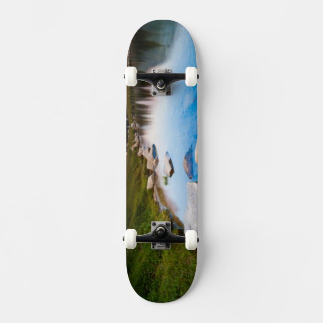 Lake Solitude Old School Skateboard Bräda 18 Cm (Framsida)
