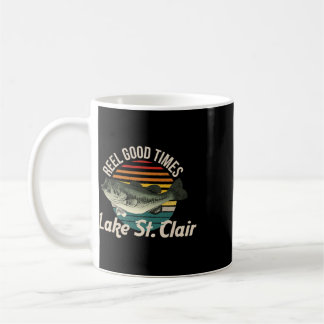 Lake St Clair Sjö Liv Haspen Bra Tider Fiske  Kaffemugg
